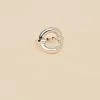 Bague Large INES - Argenté -Accessoires De Mode 02220312 050 52 01