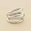 Bague Large TRIJONC - Argenté 1 Bague Large TRIJONC - Argenté -Accessoires De Mode 02220352 050 52 01
