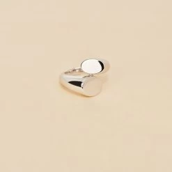 Bague Large CALIN - Argenté