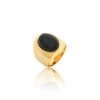 Bague Large ALOHA - Onyx