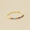 Bague Fine BELOVED - Multicolore / Doré -Accessoires De Mode 02240466 256 52 01