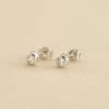 Boucles D'oreilles Puces BRILLANT - Cristal / Argenté -Accessoires De Mode 02320423 136 TU 01