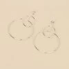 Boucles D'oreilles Pendantes CASSINI - Argenté -Accessoires De Mode 02320441 050 TU 01
