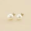 Boucles D'oreilles Puces PERL - Perle / Argenté -Accessoires De Mode 02320497 293 TU 01