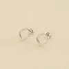 Boucles D'oreilles Puces SISSI - Cristal / Argenté -Accessoires De Mode 02320689 136 TU 01