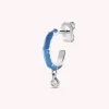 Piercing Créole JUNGLY - Bleu / Argenté -Accessoires De Mode 02320977 108 TU 01