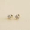 Boucles D'oreilles Puces CRISTAL - Cristal / Argenté -Accessoires De Mode 02321097 136 TU 01