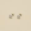Boucles D'oreilles Puces GLORIA - Cristal / Argenté -Accessoires De Mode 02321239 136 TU 01