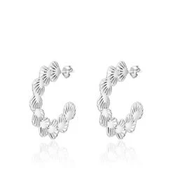 Créoles COQUIPOP - Argenté