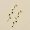 Boucles D'oreilles Pendantes NEITH - Vert / Doré -Accessoires De Mode 02380430 658 TU 01