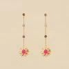 Boucles D'oreilles Pendantes RODEO - Multicolore / Doré -Accessoires De Mode 02380431 256 TU 01