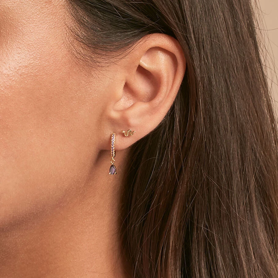 Piercing Créole RADIOSA - Lilas 4 Piercing Créole RADIOSA - Lilas – Image 2