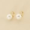 Boucles D'oreilles Pendantes PEARLY - Perle / Doré 1 Boucles D'oreilles Pendantes PEARLY - Perle / Doré -Accessoires De Mode 02390128 294 TU 01
