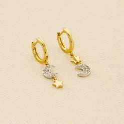 Créoles SARA - Argenté / Doré