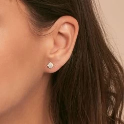 Boucles D'oreilles Puces GLORIA - Cristal / Doré 5 Boucles D'oreilles Puces GLORIA - Cristal / Doré -Accessoires De Mode 02390268 137 TU M1