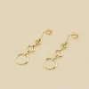 Boucles D'oreilles Pendantes PHILRING - Doré -Accessoires De Mode 02390274 157 TU 01