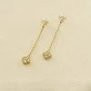 Boucles D'oreilles Pendantes BELOVED - Cristal / Doré -Accessoires De Mode 02390407 137 TU 01
