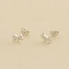 Boucles D'oreilles Puces MASCOTTE - Argenté / Doré -Accessoires De Mode 02390460 879 TU 01