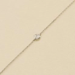 Accessoires De Mode 54 Bracelet Souple BRILLANT - Cristal / Argenté