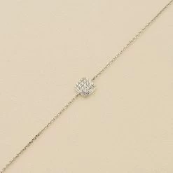 Bracelet Souple GLORIA - Cristal / Argenté