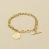 Bracelet Souple NEBET - Doré -Accessoires De Mode 02480262 157 TU 01