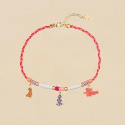 Chaîne De Cheville RODEO - Multicolore / Doré