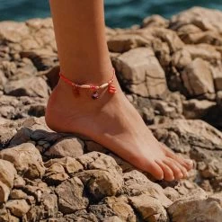 Chaîne De Cheville RODEO - Multicolore / Doré -Accessoires De Mode 02480279 256 TU M2