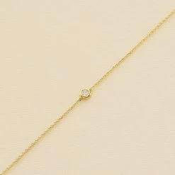 Bracelet Souple BRILLANT - Cristal / Doré