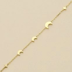 Bracelet Souple LUNAISON - Doré