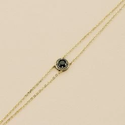 Nouveaux produits 3 Bracelet Souple IMPERIAL - Noir / Doré