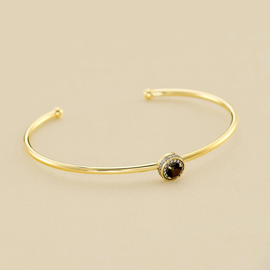 Jonc IMPERIAL - Noir / Doré 3 Jonc IMPERIAL - Noir / Doré