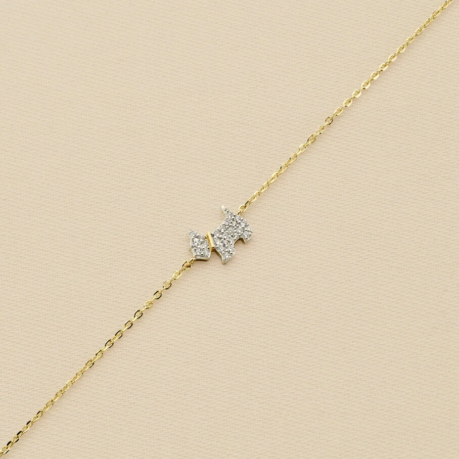 Bracelet Souple MASCOTTE - Argenté / Doré 3 Bracelet Souple MASCOTTE - Argenté / Doré