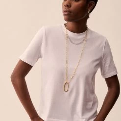 Collier Mi-long CHAIN - Argenté -Accessoires De Mode 02651375 064 TU M2