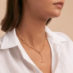 Collier Mi-long CHAIN - Doré -Accessoires De Mode 02651376 157 TU M1