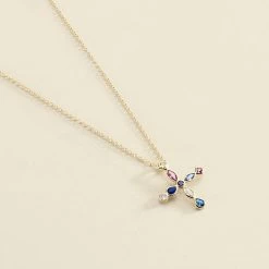 Collier Ras Du Cou LUCES - Multicolore / Doré