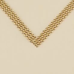 Collier Mi-long MINUIT - Doré