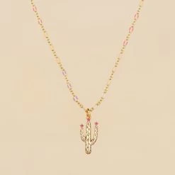 Collier Ras Du Cou RODEO - Multicolore / Doré