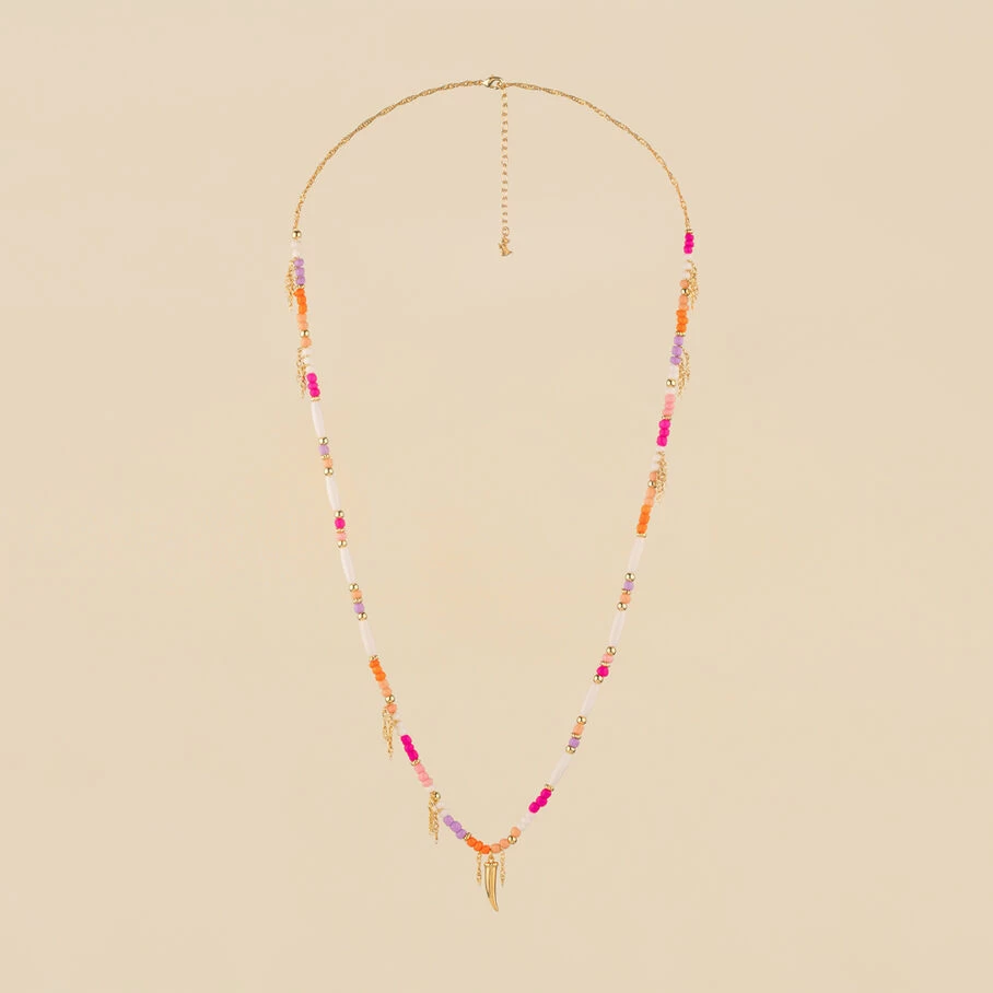 Sautoir RODEO - Multicolore / Doré 3 Sautoir RODEO - Multicolore / Doré