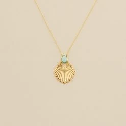 Collier Mi-long ARLEQUIN - Amazonite