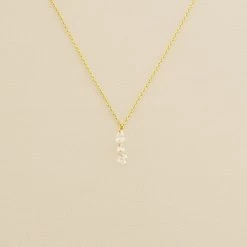 Collier Ras Du Cou PETILLE - Cristal / Doré