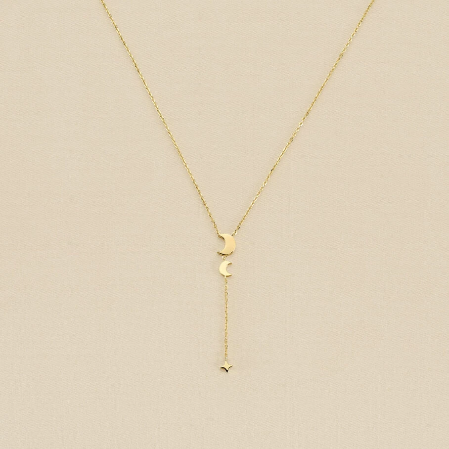 Sautoir LUNAISON - Doré 3 Sautoir LUNAISON - Doré